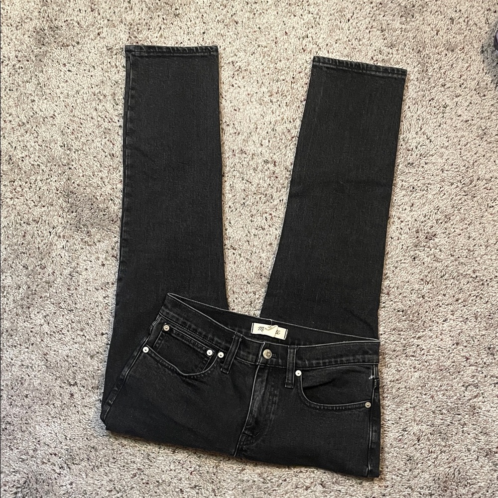 Madewell Black Tomboy Straight Jean Size 25